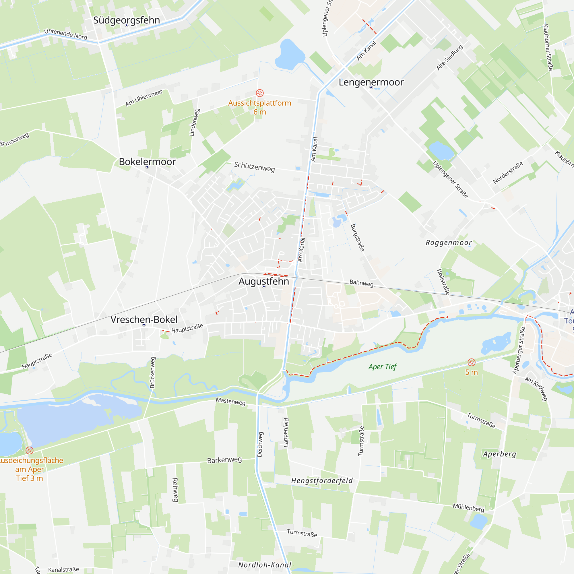 Eisenhütte Augustfehn - Café-Restaurant-Kultur map