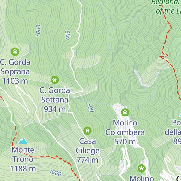 Map of C. Ciaparaxe