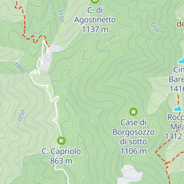 Map of C. di Fasciarenica