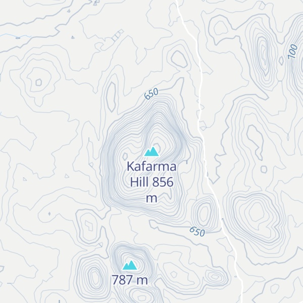 Map of Kafarma Hill