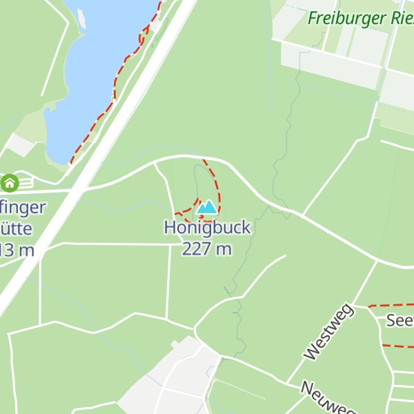 Map of Honigbuck