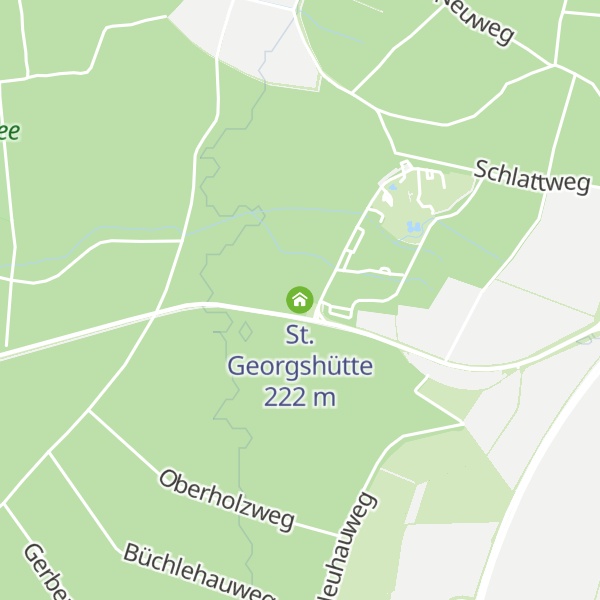 Map of St. Georgshütte
