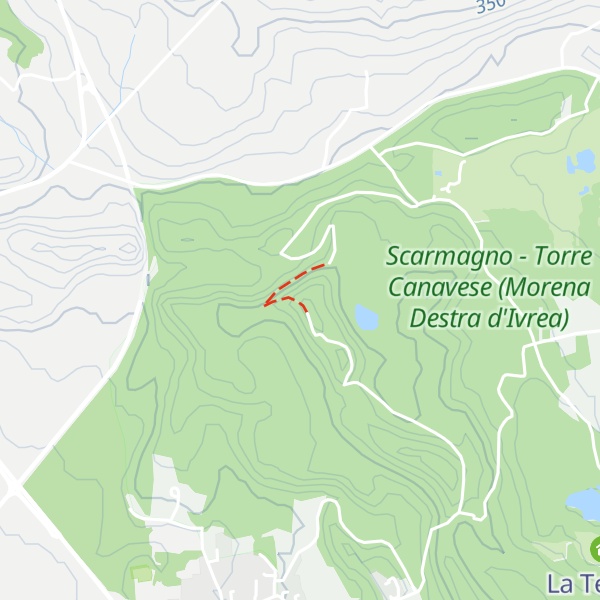 Map of Casa dell'Eremita