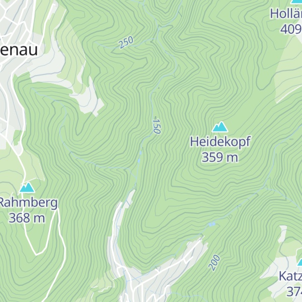 Map of Heidkopfhütte mit Grillplatz