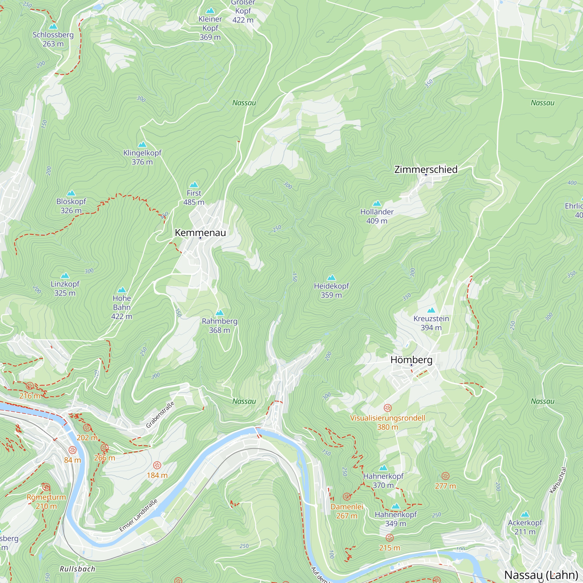 Heidkopfhütte mit Grillplatz map