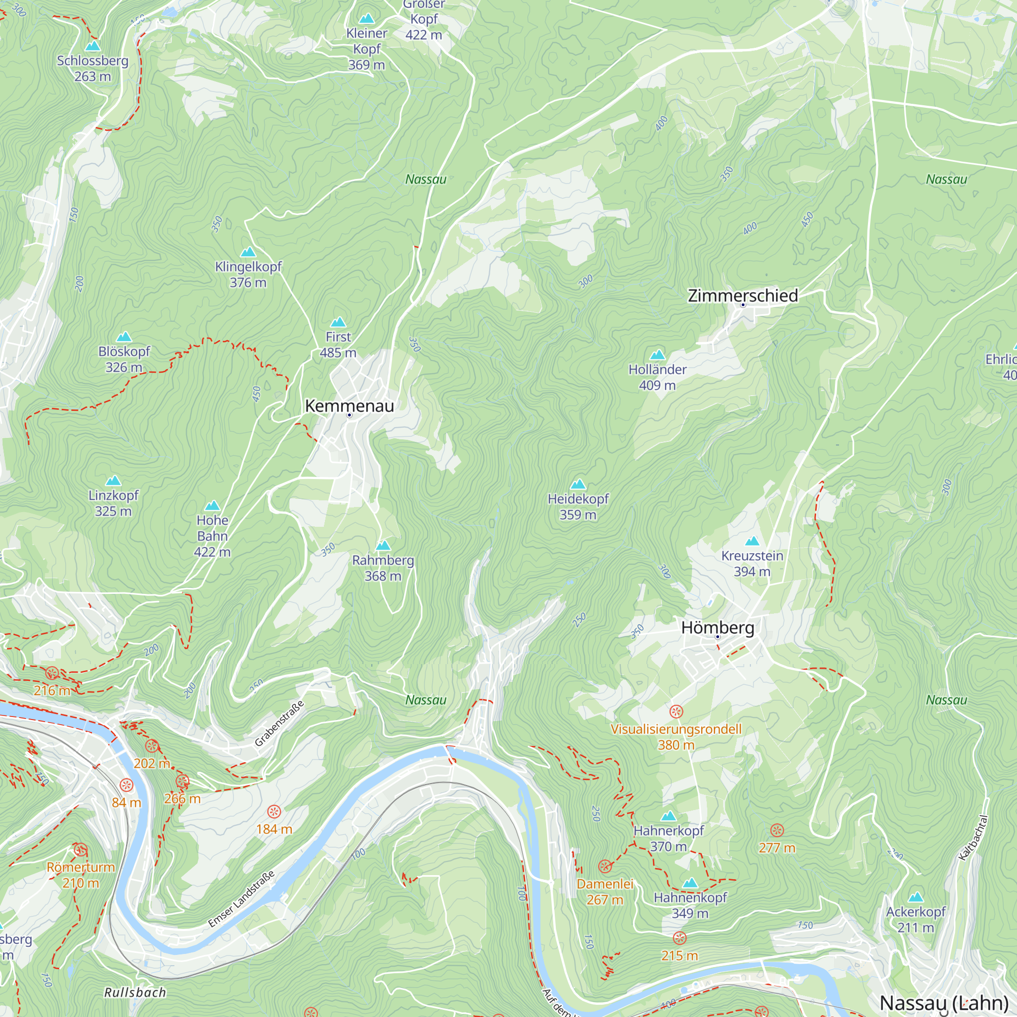 Heidkopfhütte mit Grillplatz map