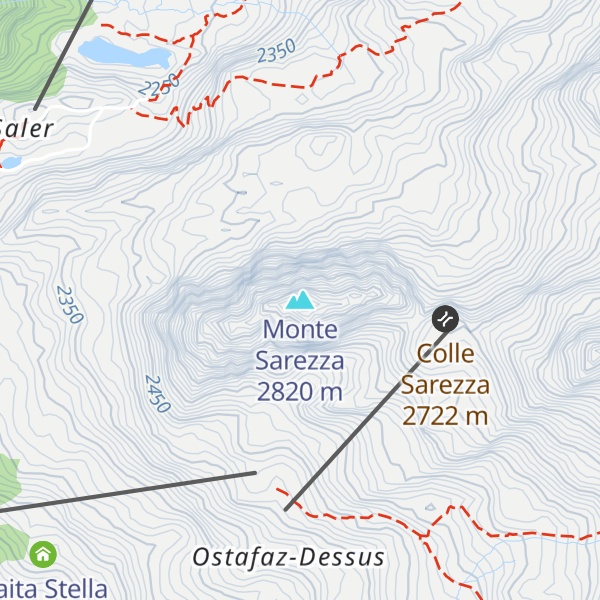 Map of Monte Sarezza