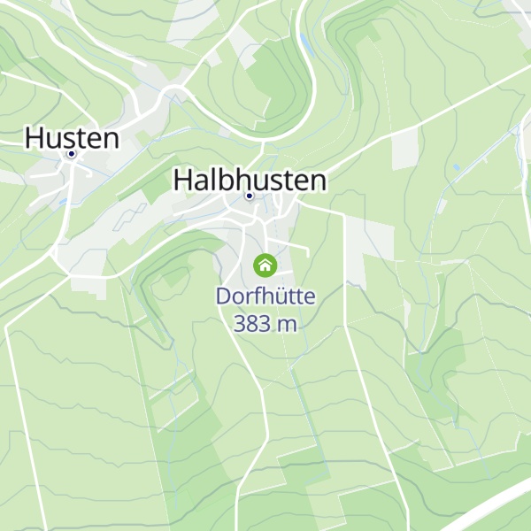 Map of Dorfhütte