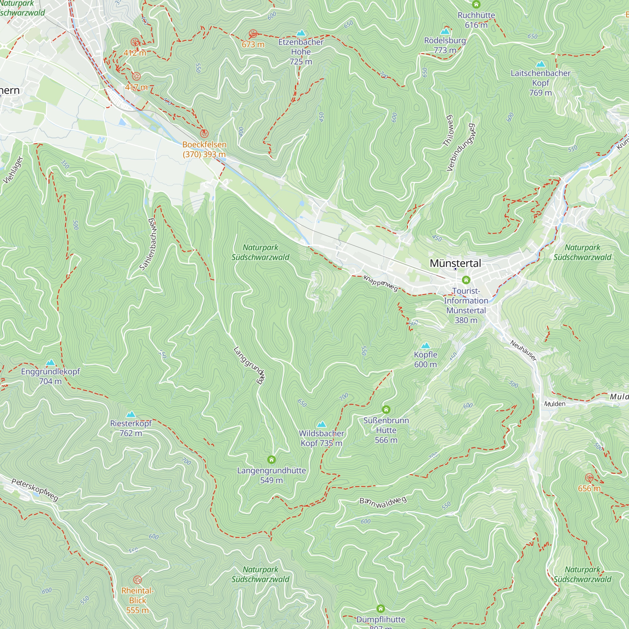 Wildbachhütte map
