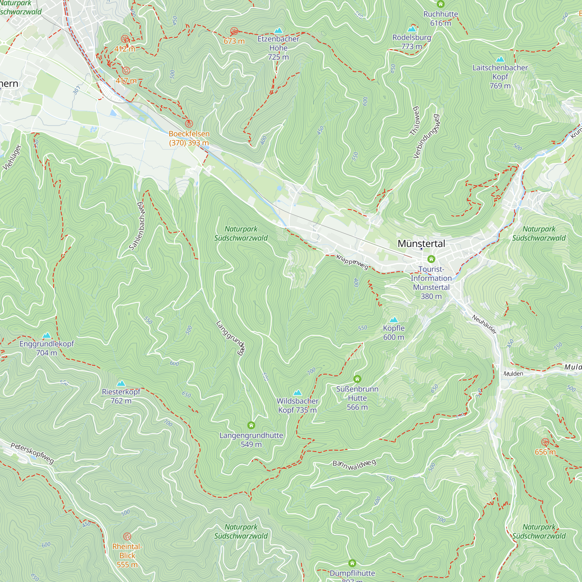Wildbachhütte map