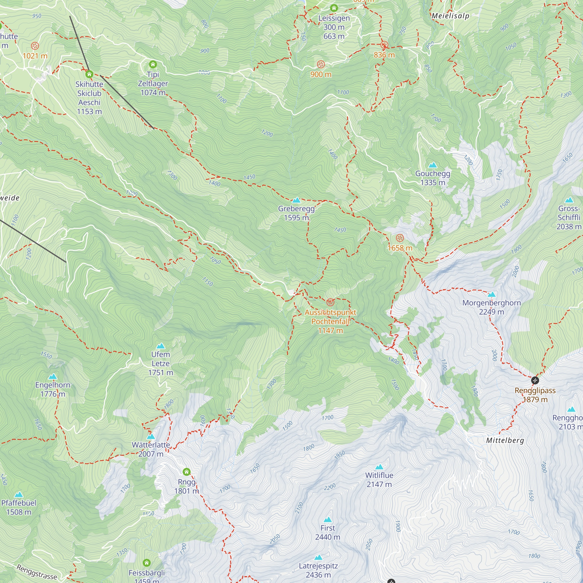 Pochtenfall map