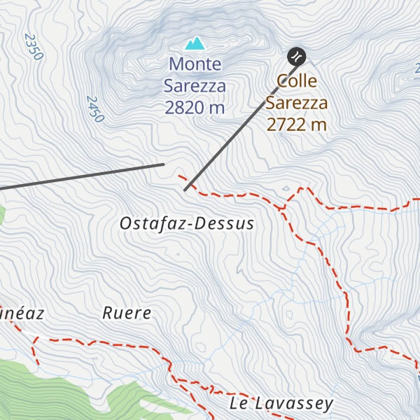 Map of L’Abri du ski