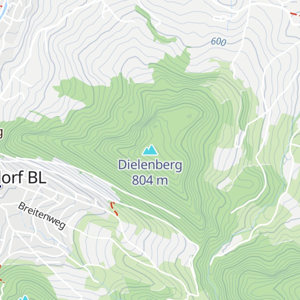Map of Dielenberg