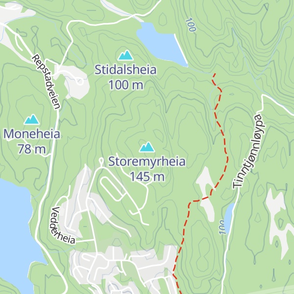 Map of Storemyrheia