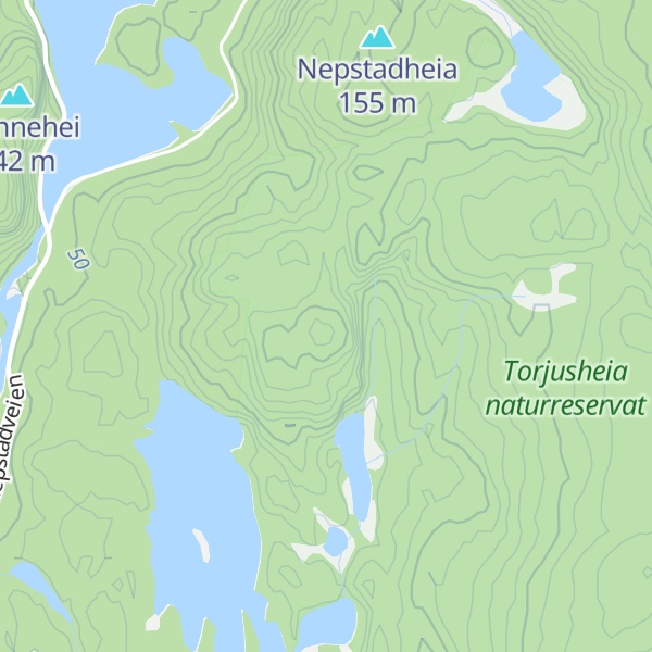 Map of Håvannsheia