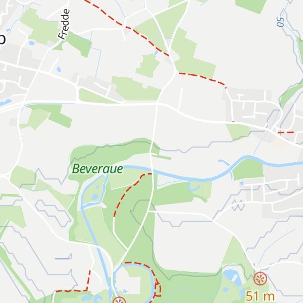 Map of Krinkhütte "Zur Fledermaus"