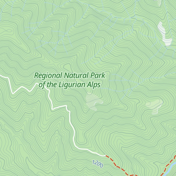 Map of Pizzo Rodolfo