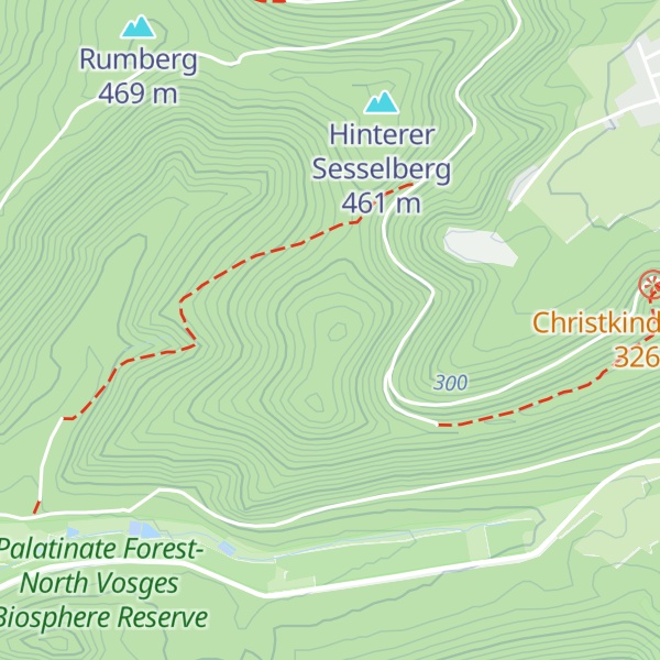 Map of Vorderer Sesselberg