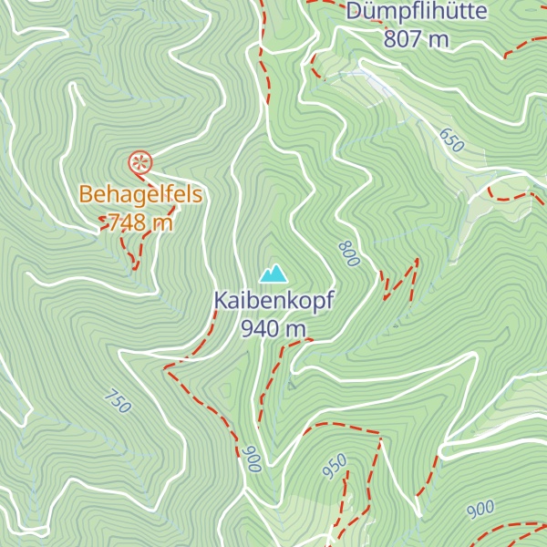 Map of Kaibenkopf