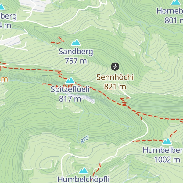 Map of Gerstelflue