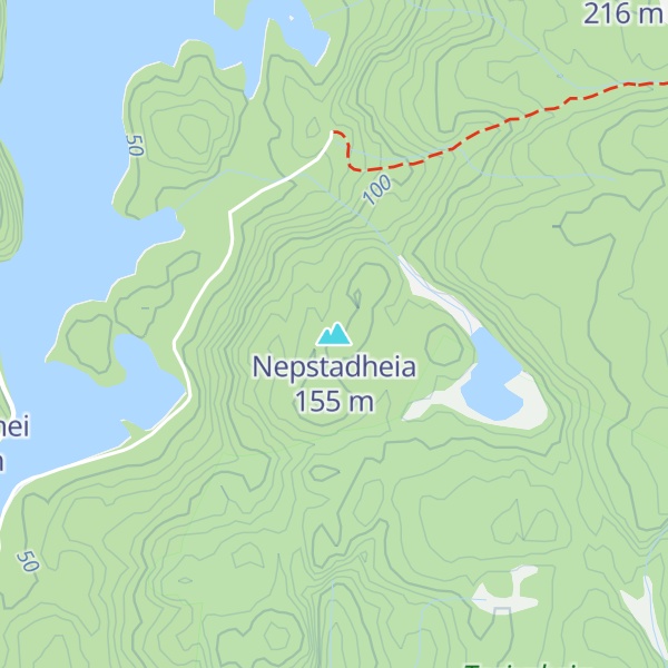 Map of Nepstadheia