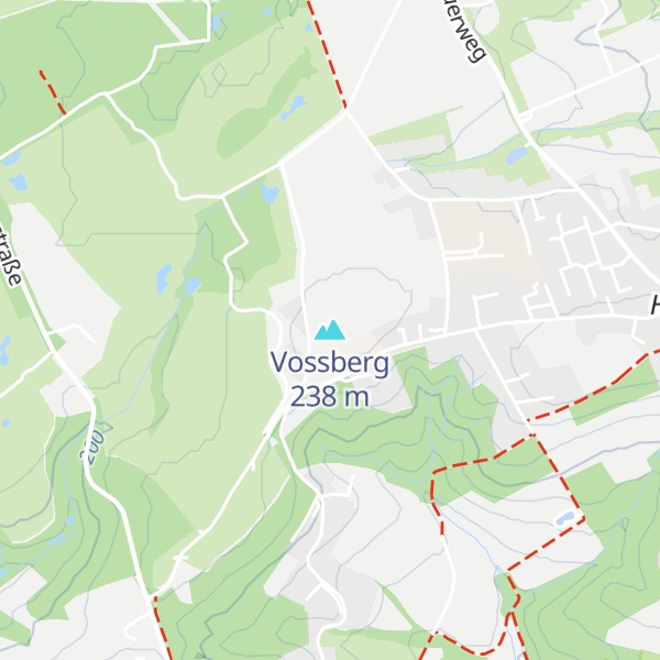 Map of Vossberg