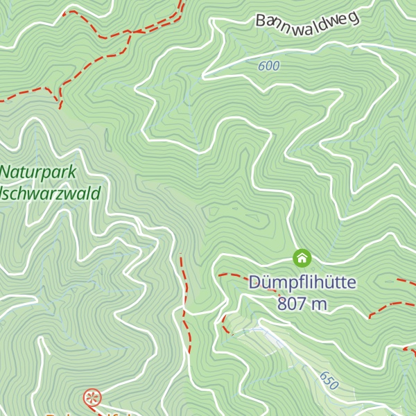 Map of Rammelsbacher Eck