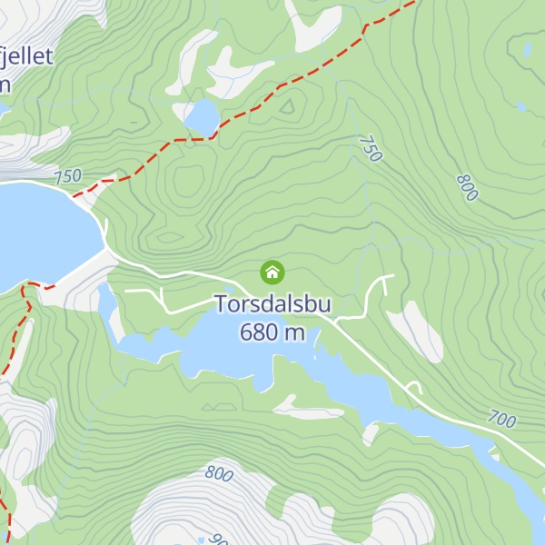 Map of Torsdalsbu