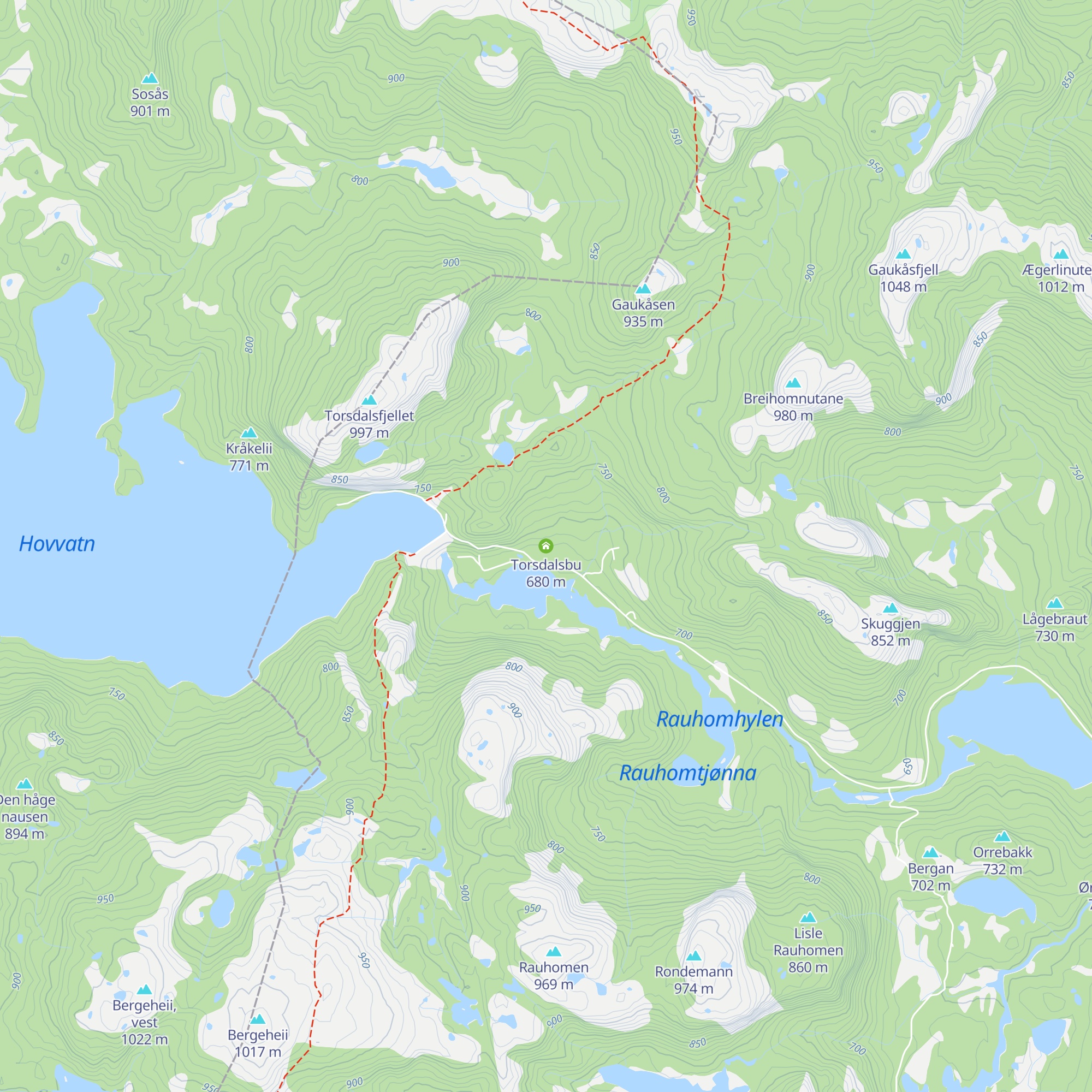 Torsdalsbu map
