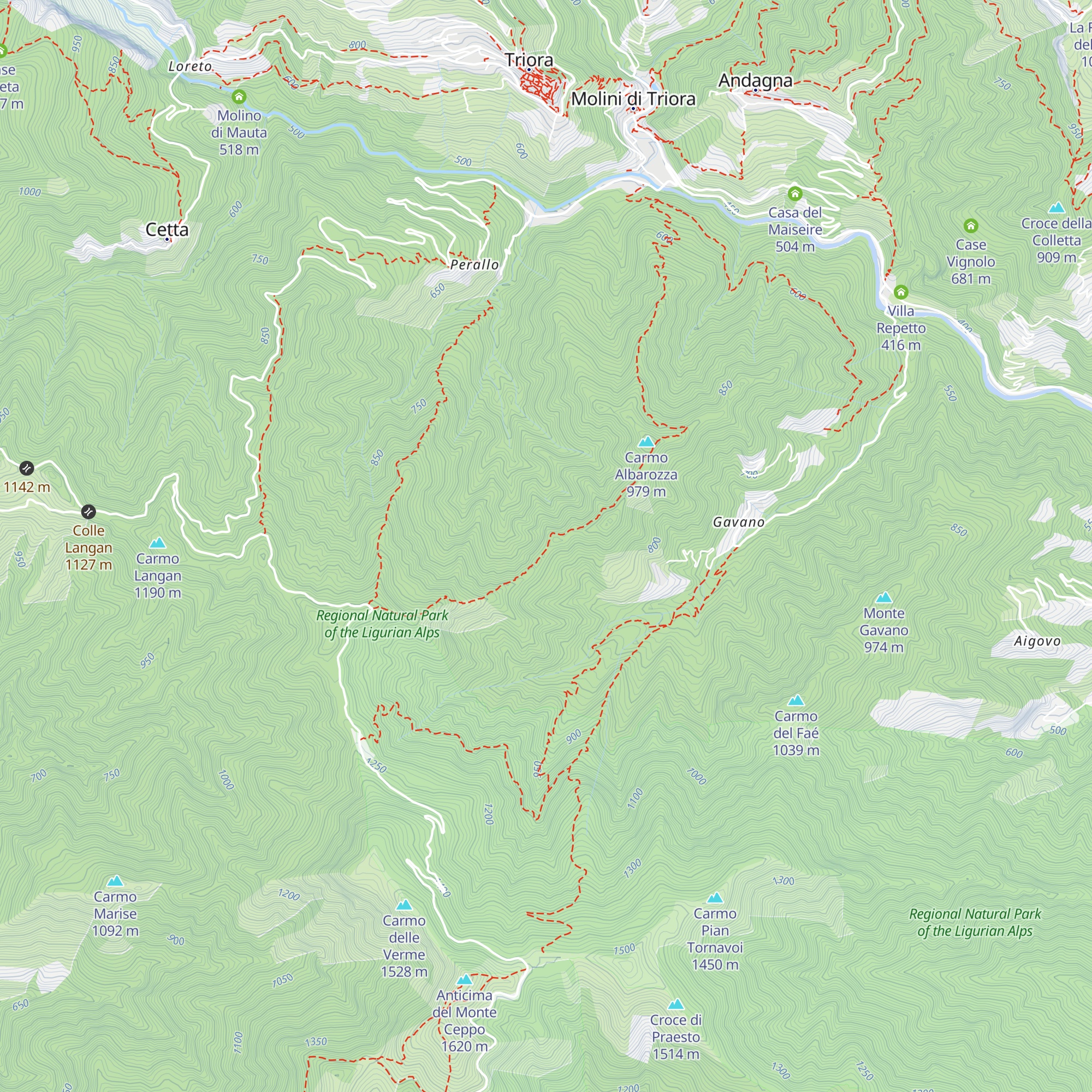 Case Agrifoglio map