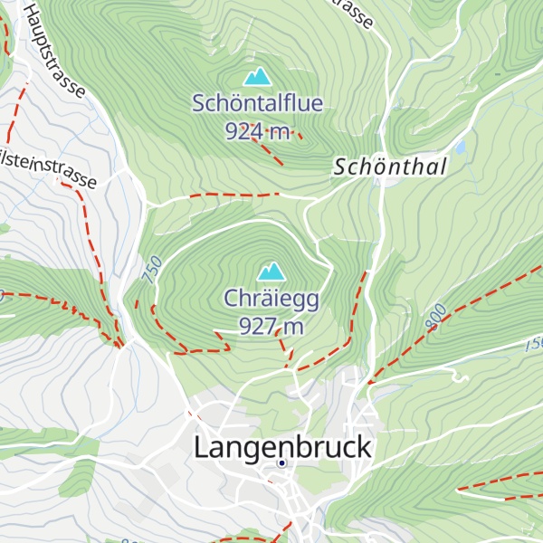 Map of Chräiegg