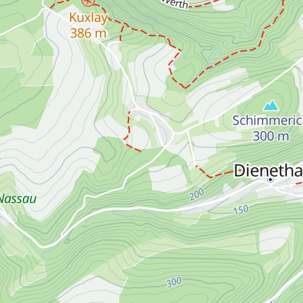 Map of Grillhütte Misselberg
