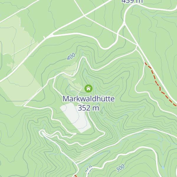 Map of Markwaldhütte