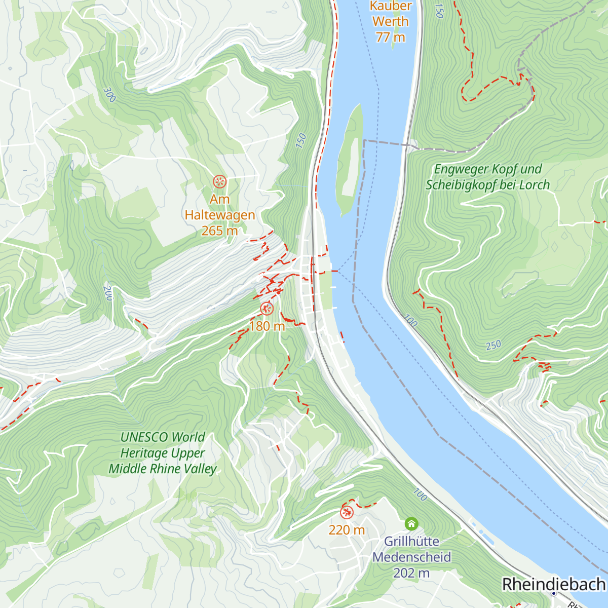 Tourist Information map