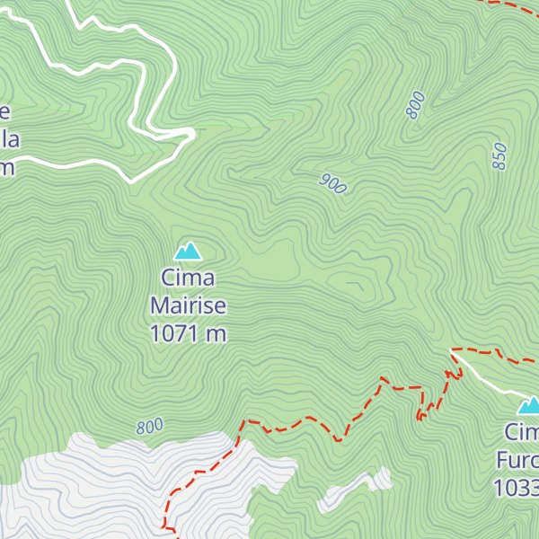 Map of Fascia d'Ubaga