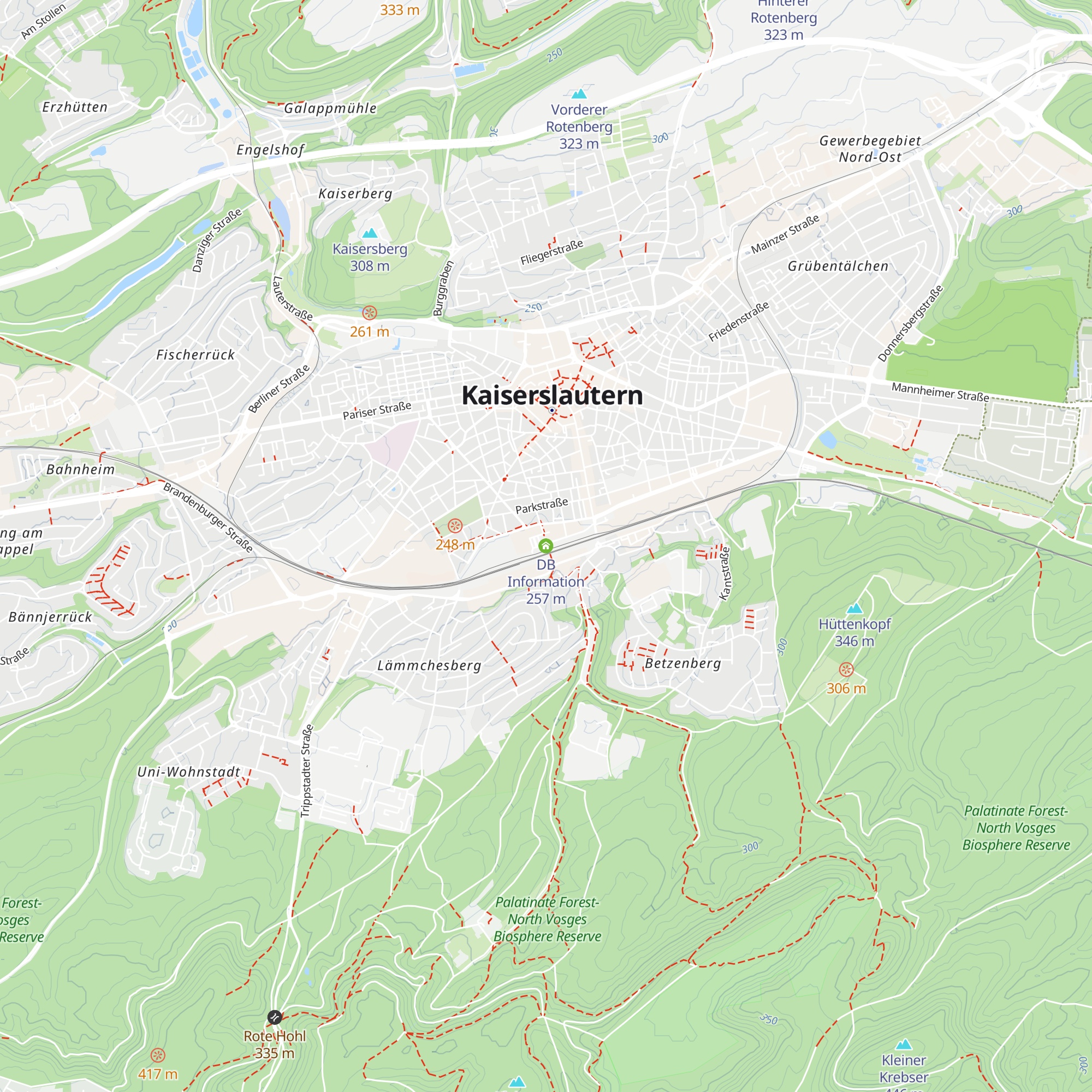 DB Information map
