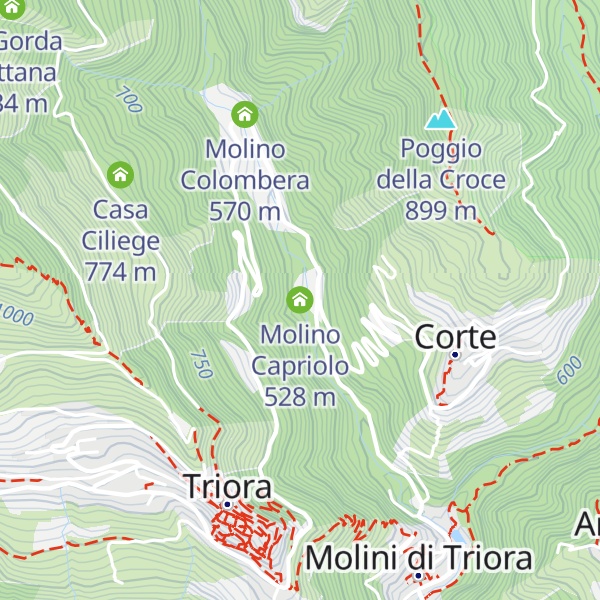 Map of Molino Capriolo