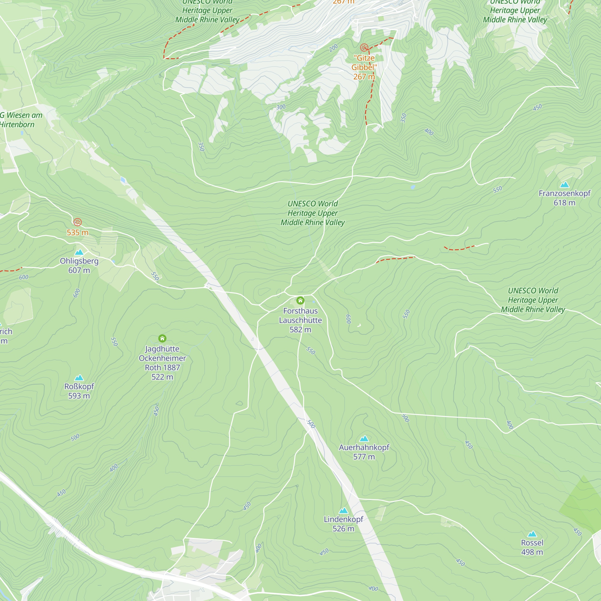 Forsthaus Lauschhütte map