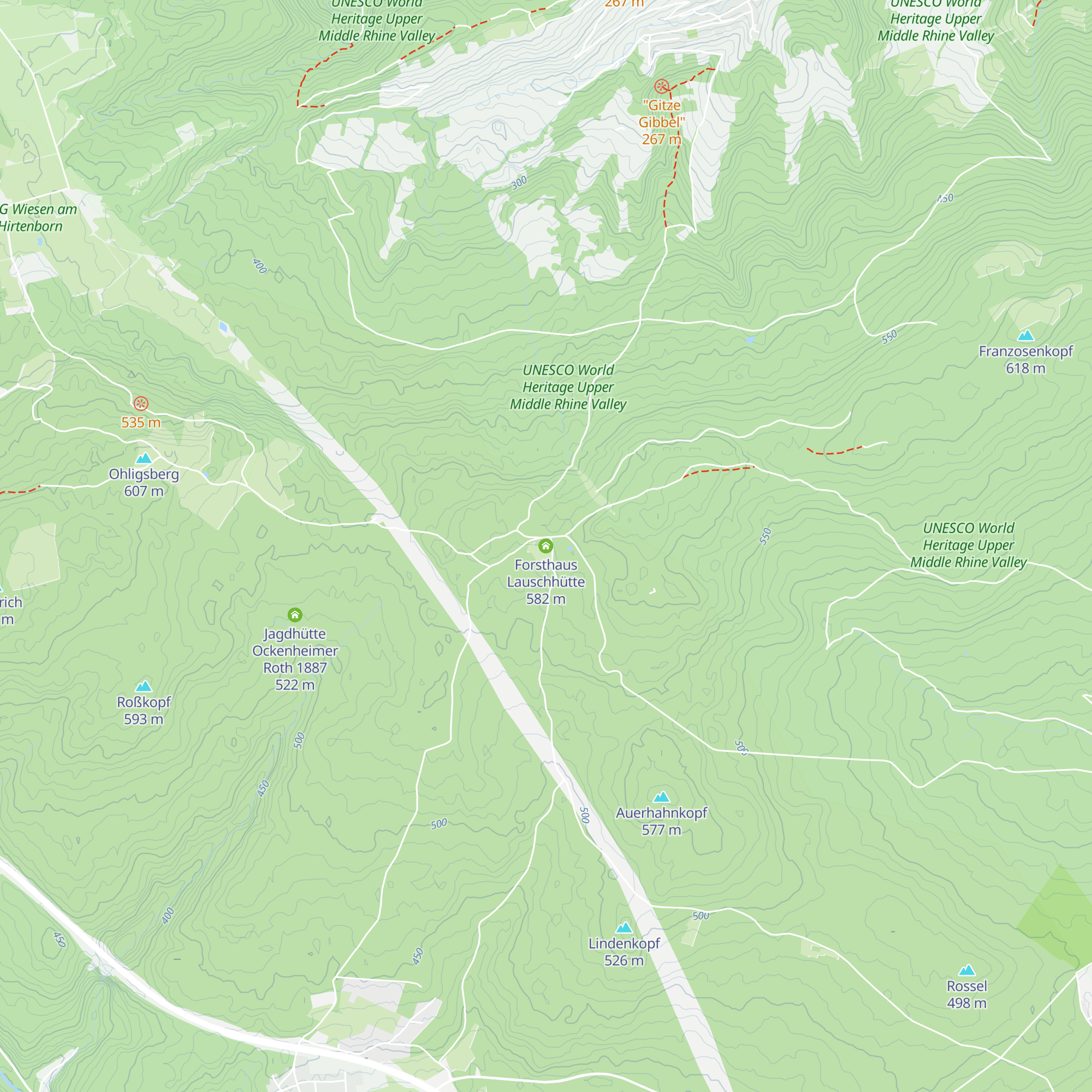Forsthaus Lauschhütte map
