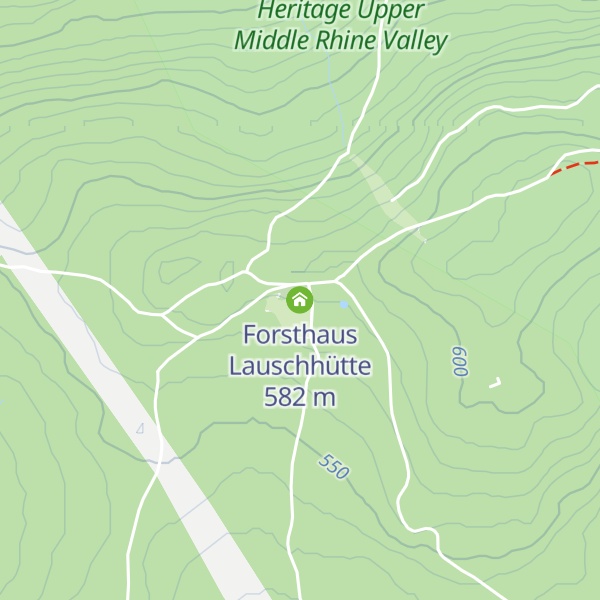 Map of Forsthaus Lauschhütte