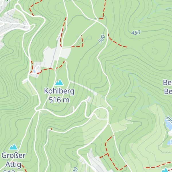 Map of Kohlbergalm