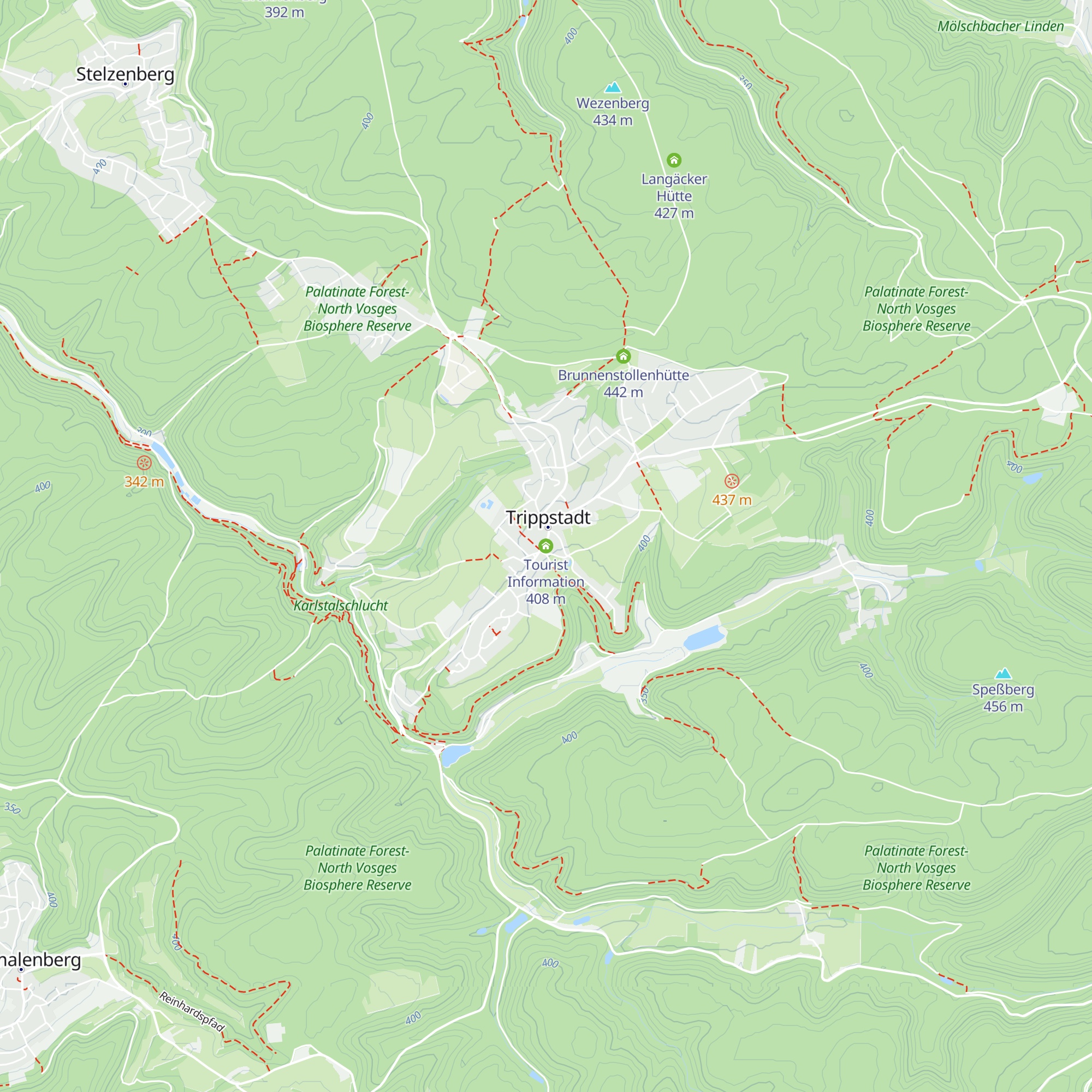 Tourist Information map