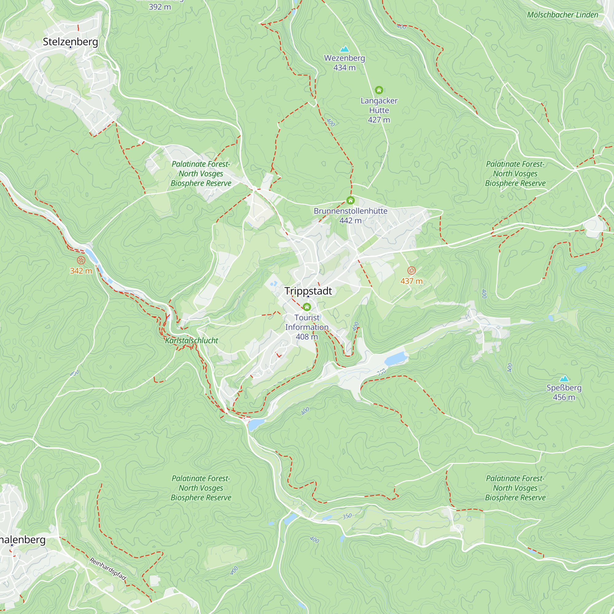 Tourist Information map