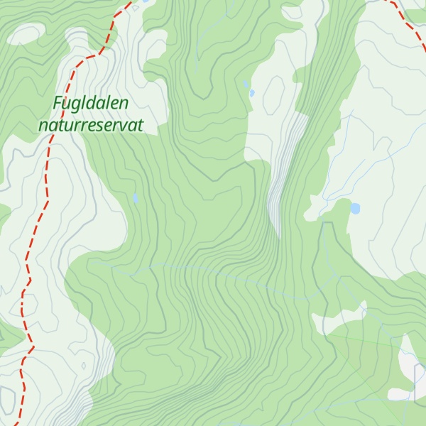 Map of Langlifjøddi