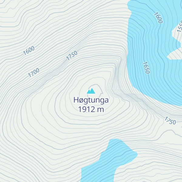 Map of Høgtunga