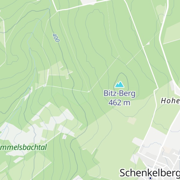 Map of Schutzhütte Bitzberg
