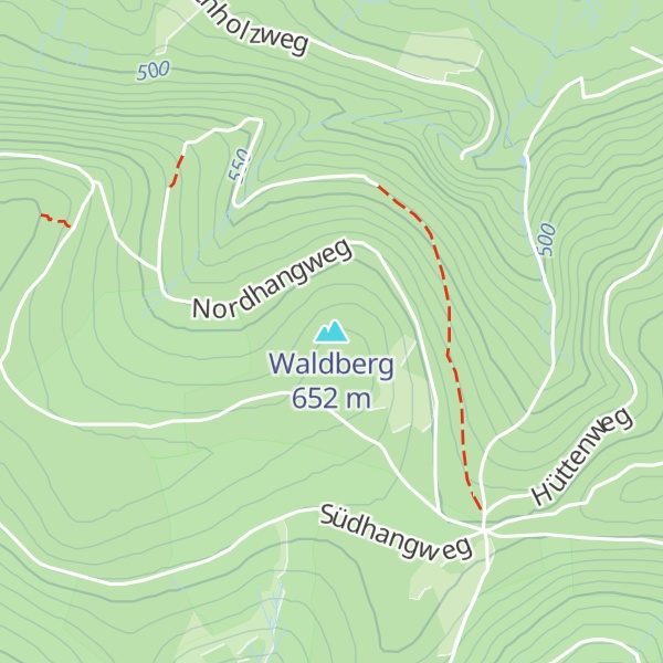 Map of Waldberg
