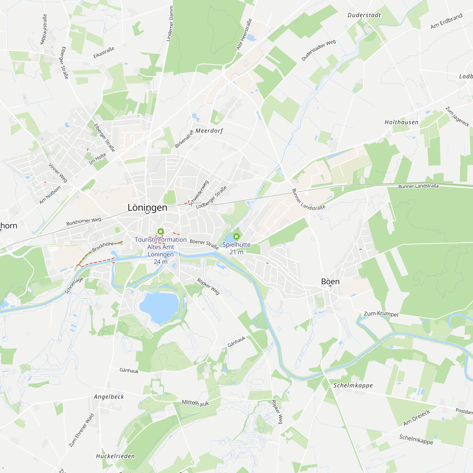 Spielhütte map