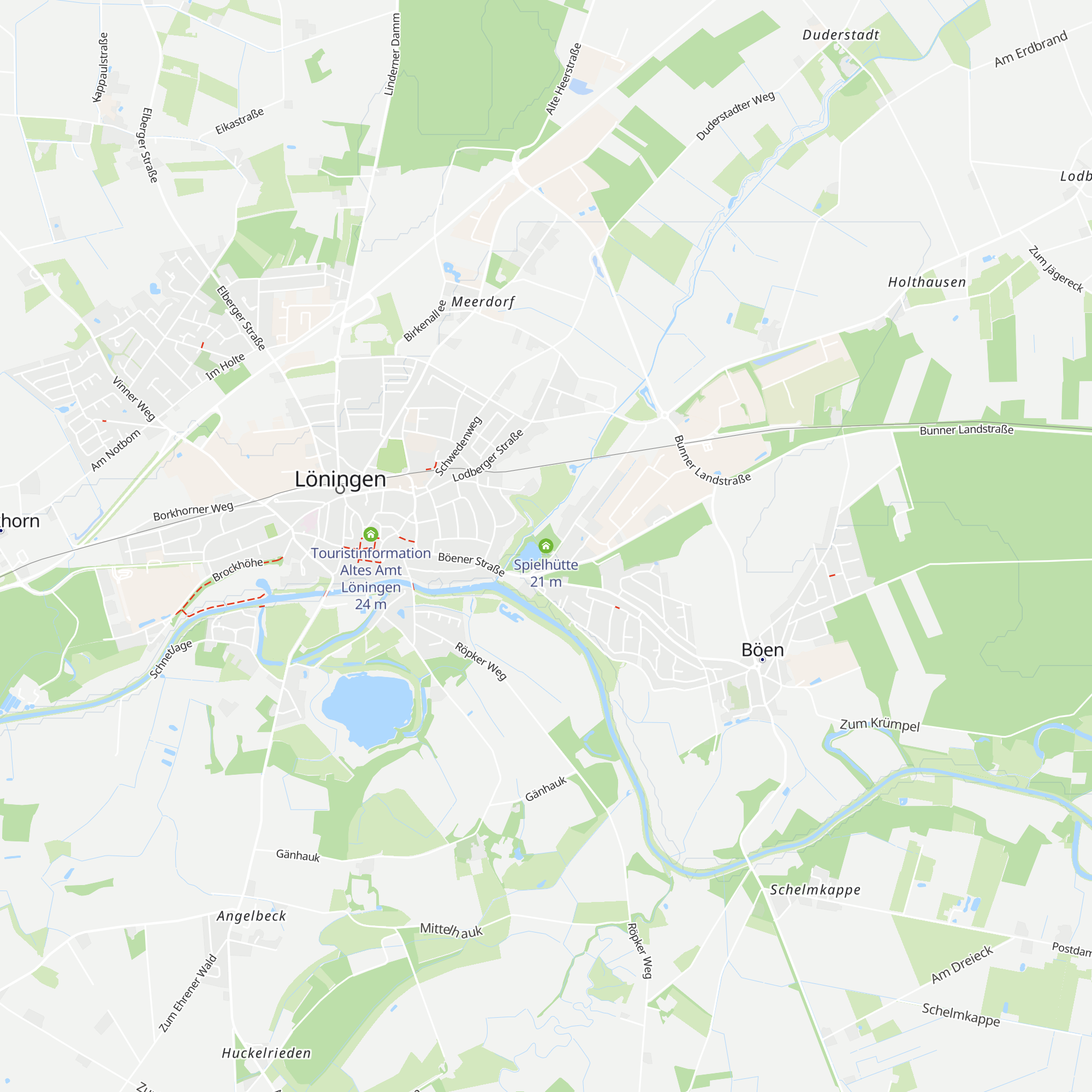 Spielhütte map