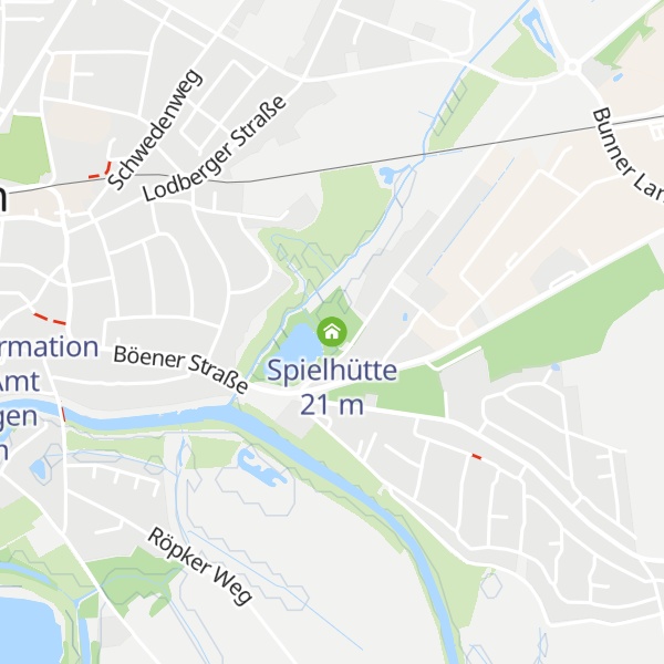 Map of Spielhütte